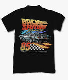 Back to the Future Racing Boys Tee - S - Riot Society