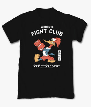 Woody Woodpecker's Fight Club Mens T-Shirt - S - Riot Society