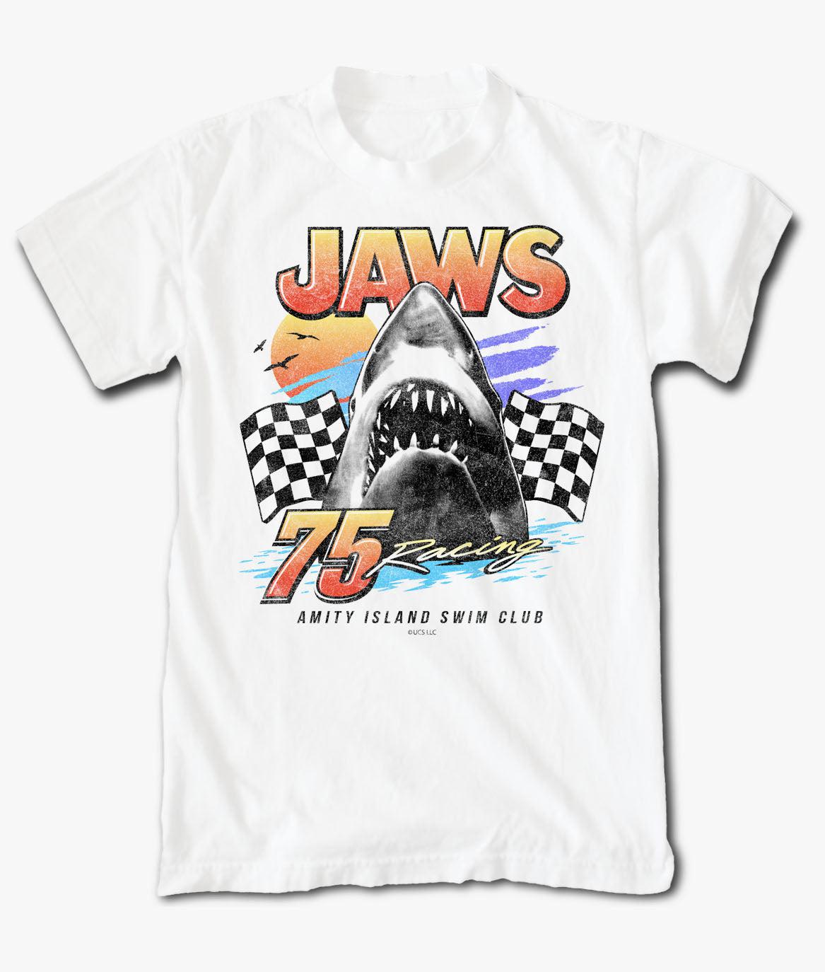 JAWS Racing Mens T-Shirt - S - Riot Society