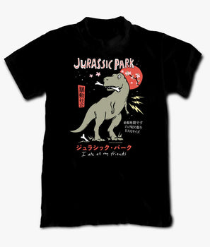 Jurassic Park I Ate All My Friends Mens T-Shirt - S - Riot Society