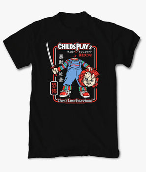 Child's Play Chucky Kanji Mens T-Shirt - S - Riot Society