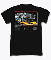 Back To The Future Legendary Racing Mens T-Shirt - S - Riot Society