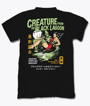 Creature from the Black Lagoon Kanji Mens T-Shirt - S - Riot Society