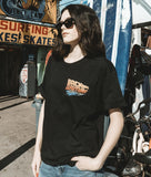 Back to the Future Racing Womens Tee - S - Riot Society