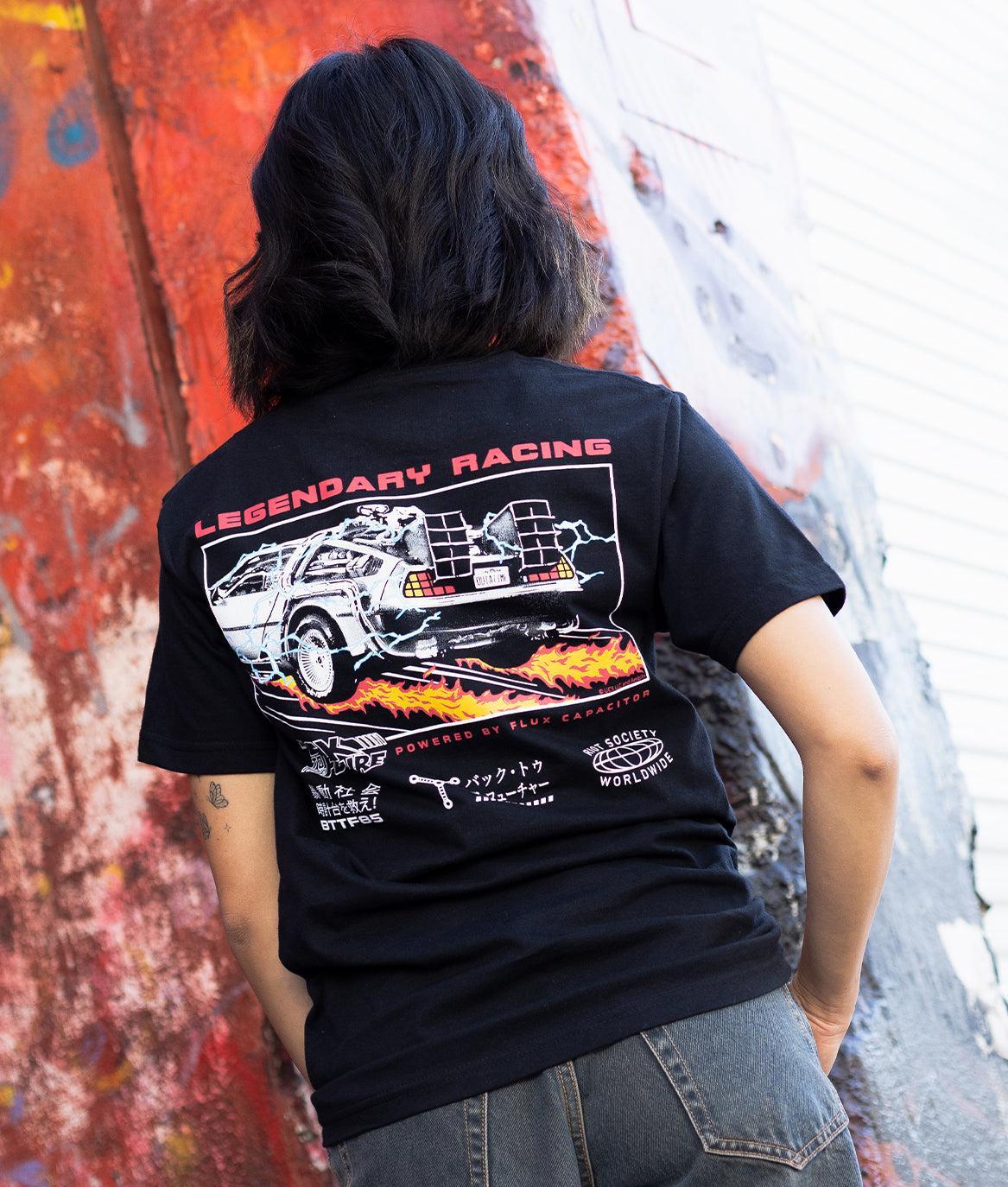 Back To The Future Legendary Racing Womens Tee - S - Riot Society