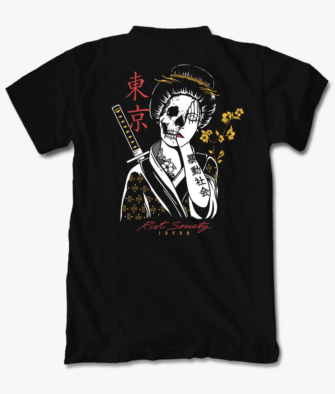 Geisha Shame 2.0 Mens T-Shirt - - Riot Society