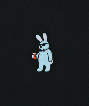 Bad Bunny Embroidered Womens Tee - - Riot Society