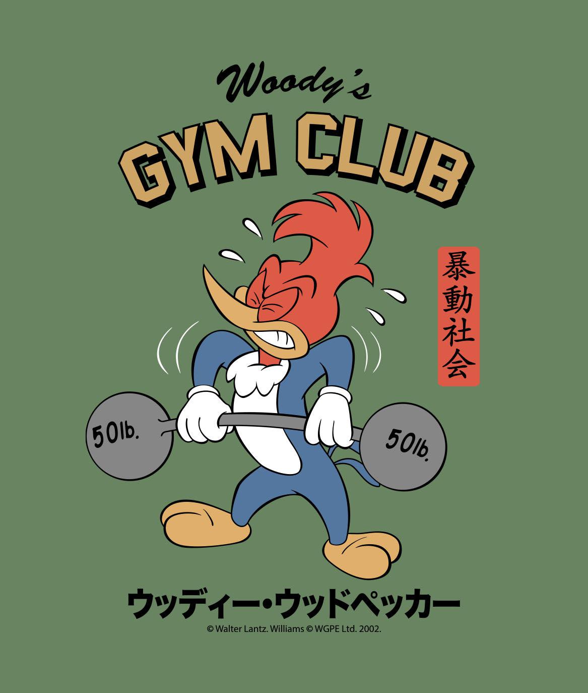 Woody Woodpecker's Gym Club Womens Tee - - Riot Society