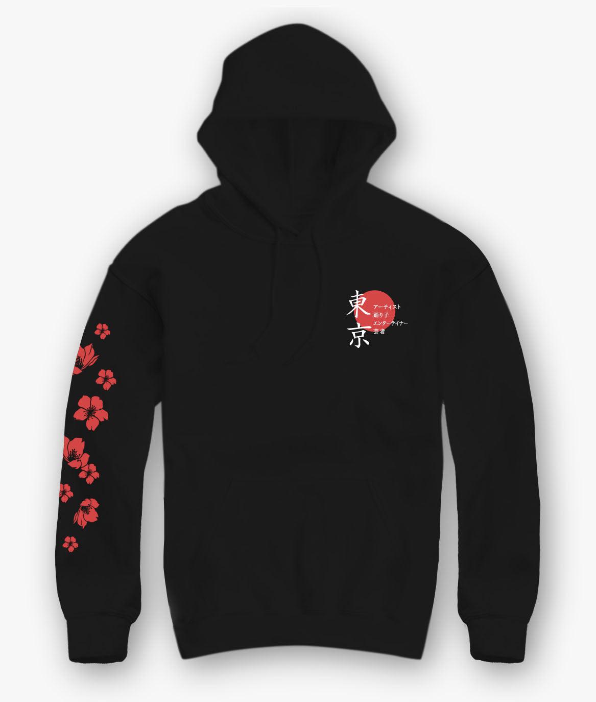 Geisha Samurai Mens Hoodie - - Riot Society