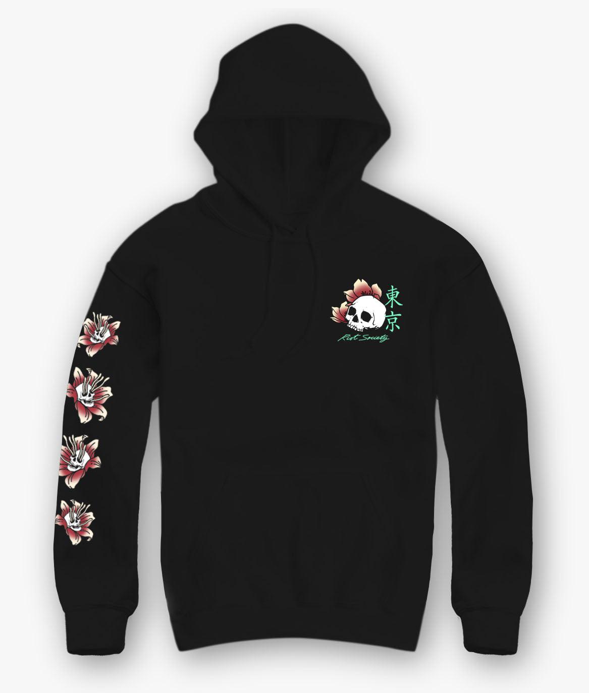 Japan Koi Tattoo Mens Hoodie - - Riot Society