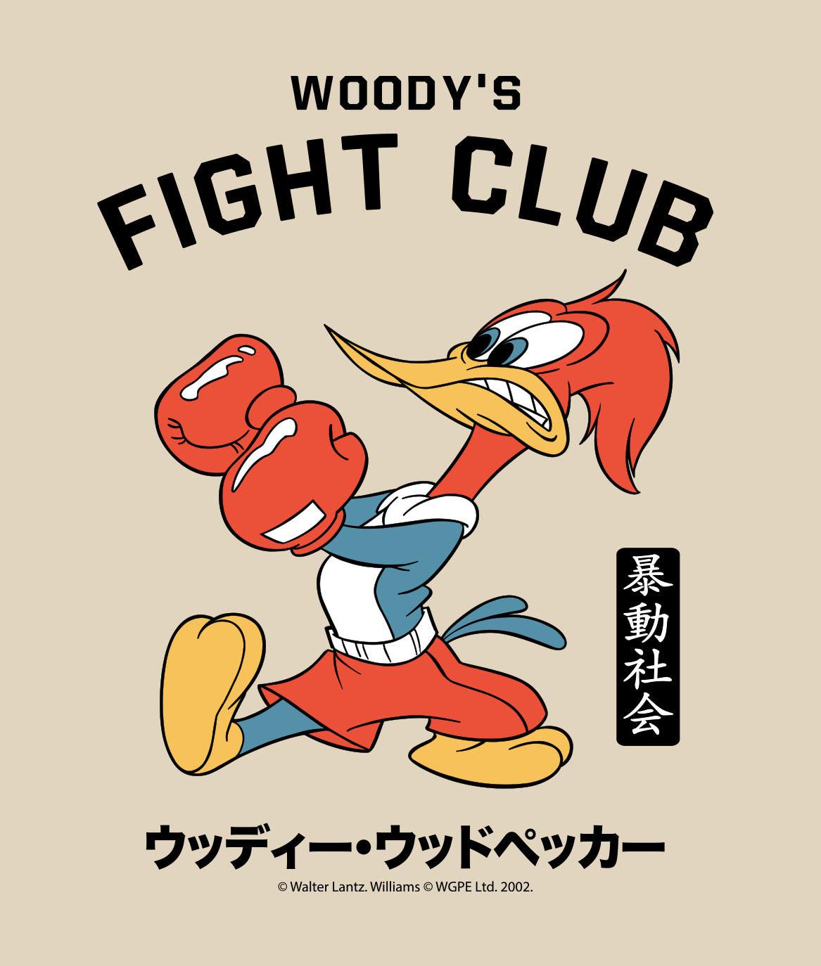 Woody Woodpecker's Fight Club Mens Hoodie - - Riot Society