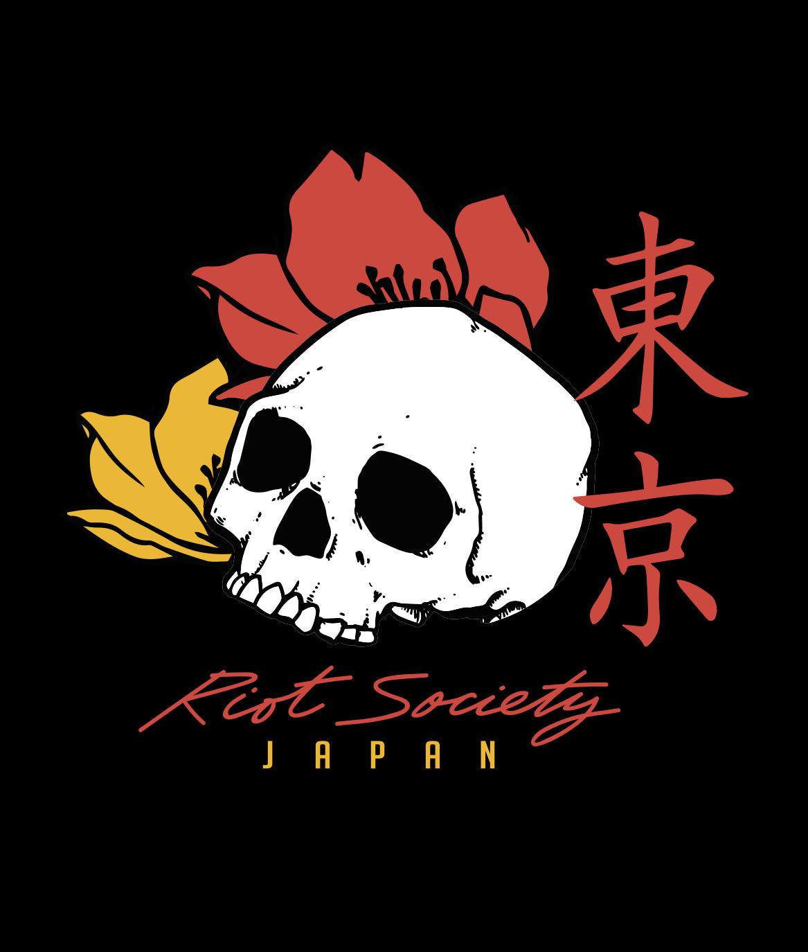 Geisha Shame Mens Long Sleeve T-Shirt - Black - - Riot Society