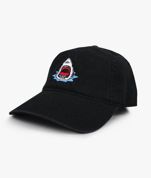 Shark Head Embroidered Dad Hat - OS - Riot Society