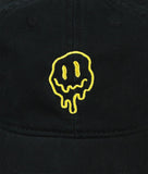 Happy Face Drip Embroidered Dad Hat - OS - Riot Society