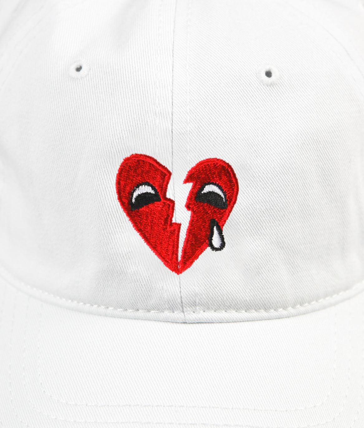 Broken Heart Tears Embroidered Dad Hat - OS - Riot Society