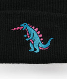 Godzilla Kaiju Embroidered Beanie - OS - Riot Society