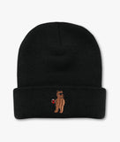 Riot Bear Embroidered Womens Beanie - OS - Riot Society