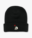 Skull Rose Embroidered Womens Beanie - OS - Riot Society