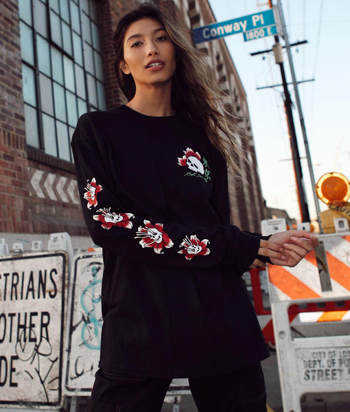 Japan Koi Tattoo Womens Long Sleeve Tee | Riot Society Clothing